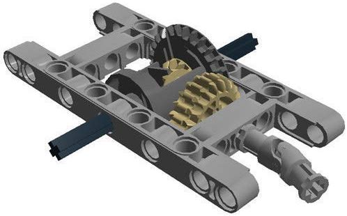 Lego differential gear, source: Amazon.com